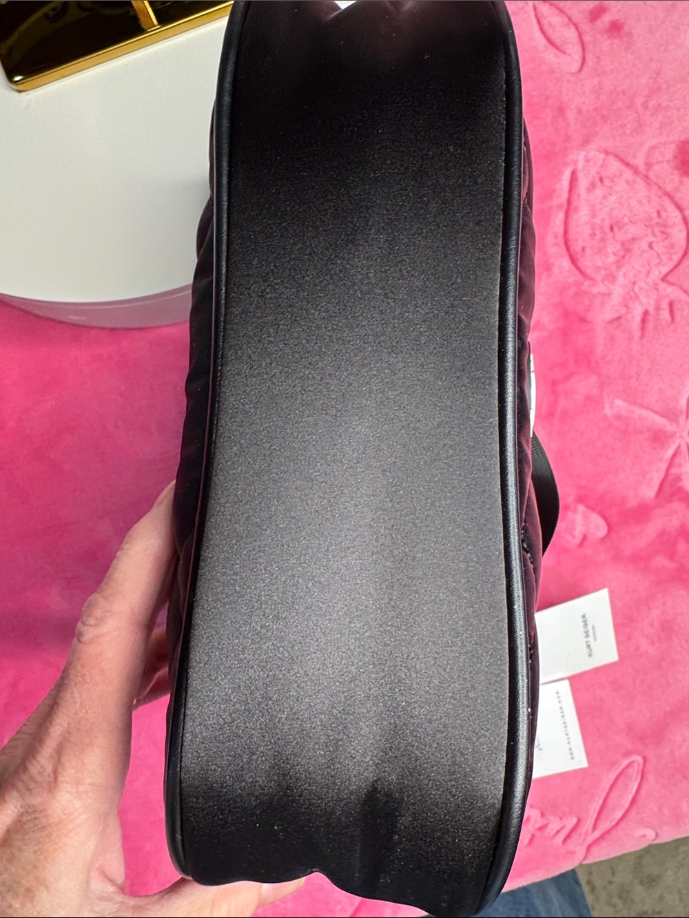 Kurt Geiger NWT Quilted Recycled Nylon Hobo • Black • 10x6x3 - Picture 7 of 15